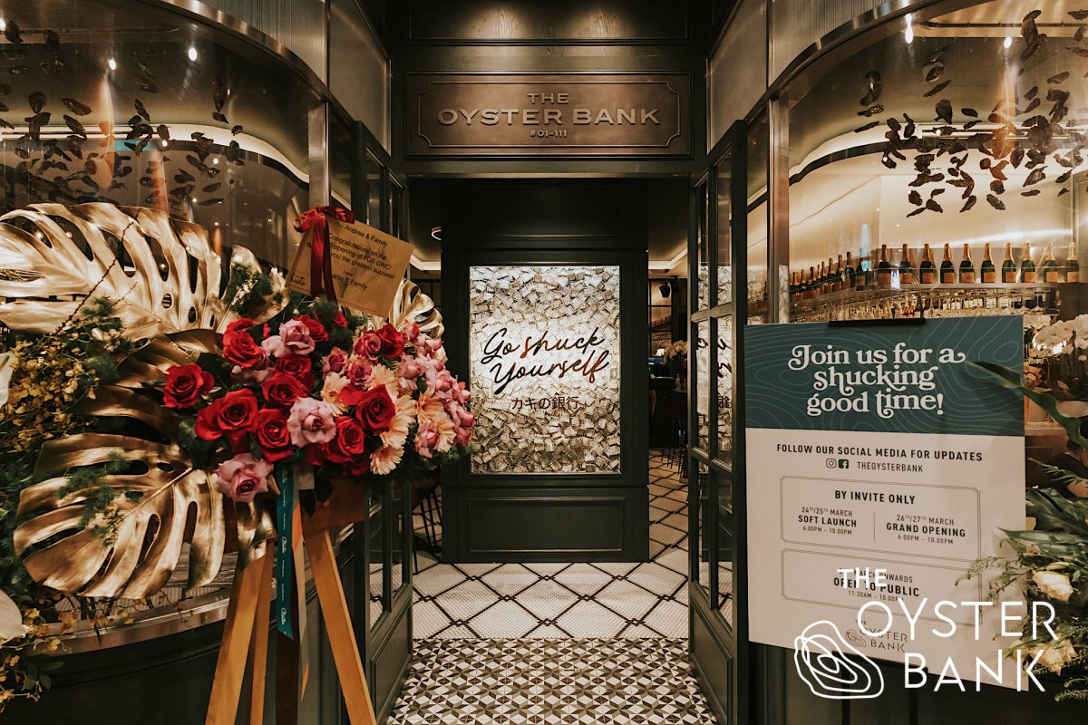 Oyster Bank opens in Great World, offers 2 Naked Oysters 'Happy