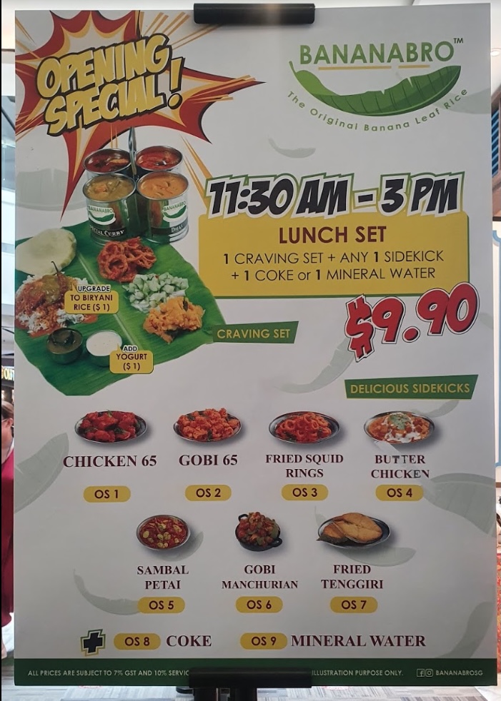 KLbased Bananabro Banana Leaf Restaurant opens in Changi City Point