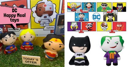 McDonald’s releases DC Superheroes Happy Meal Toys, has new plushies to collect weekly till Jun 23