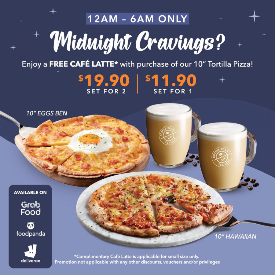 Coffee Bean has Morning & Midnight Deals on Breakfast Platters and