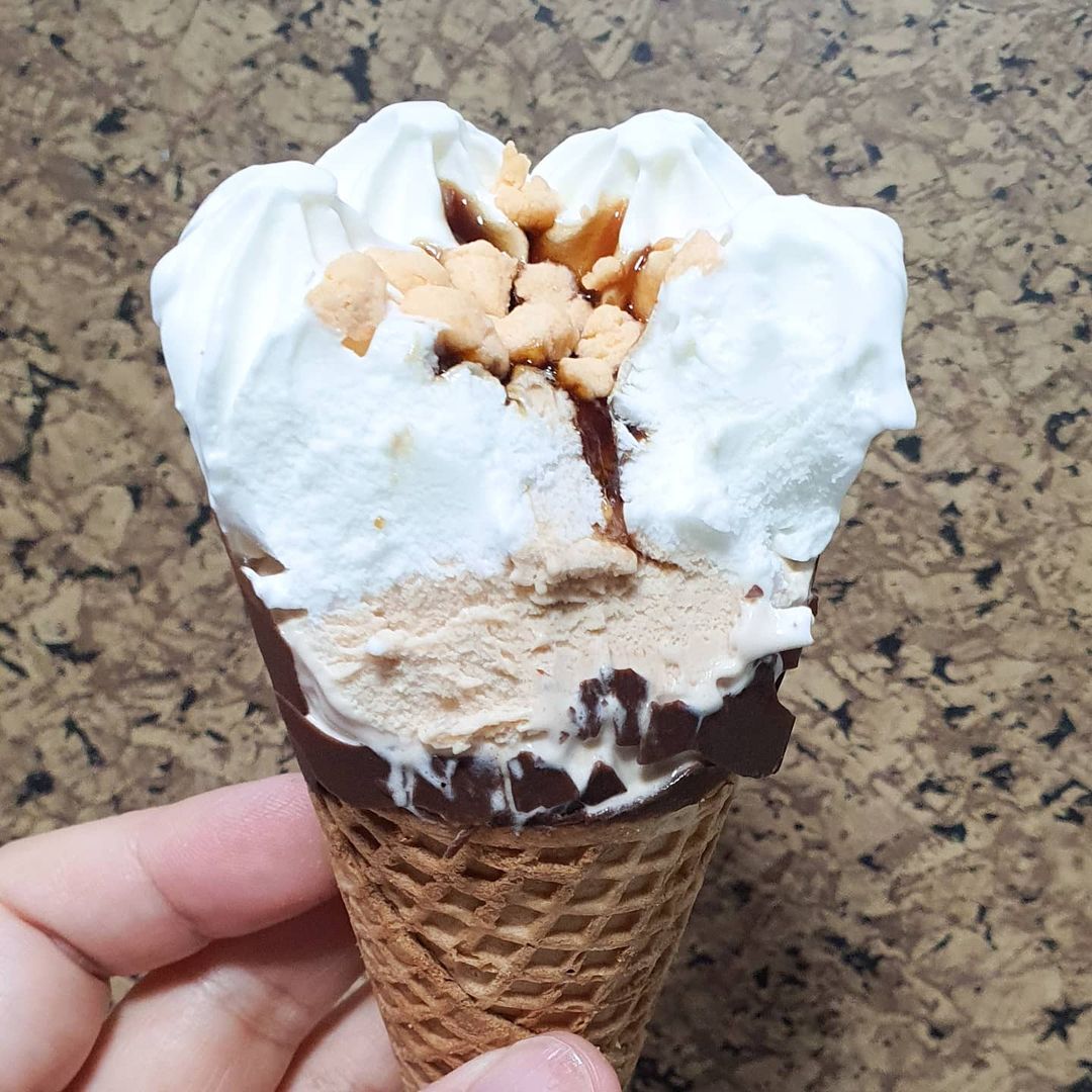 Brown Sugar Bubble Cheese Ice Cream available in S'pore