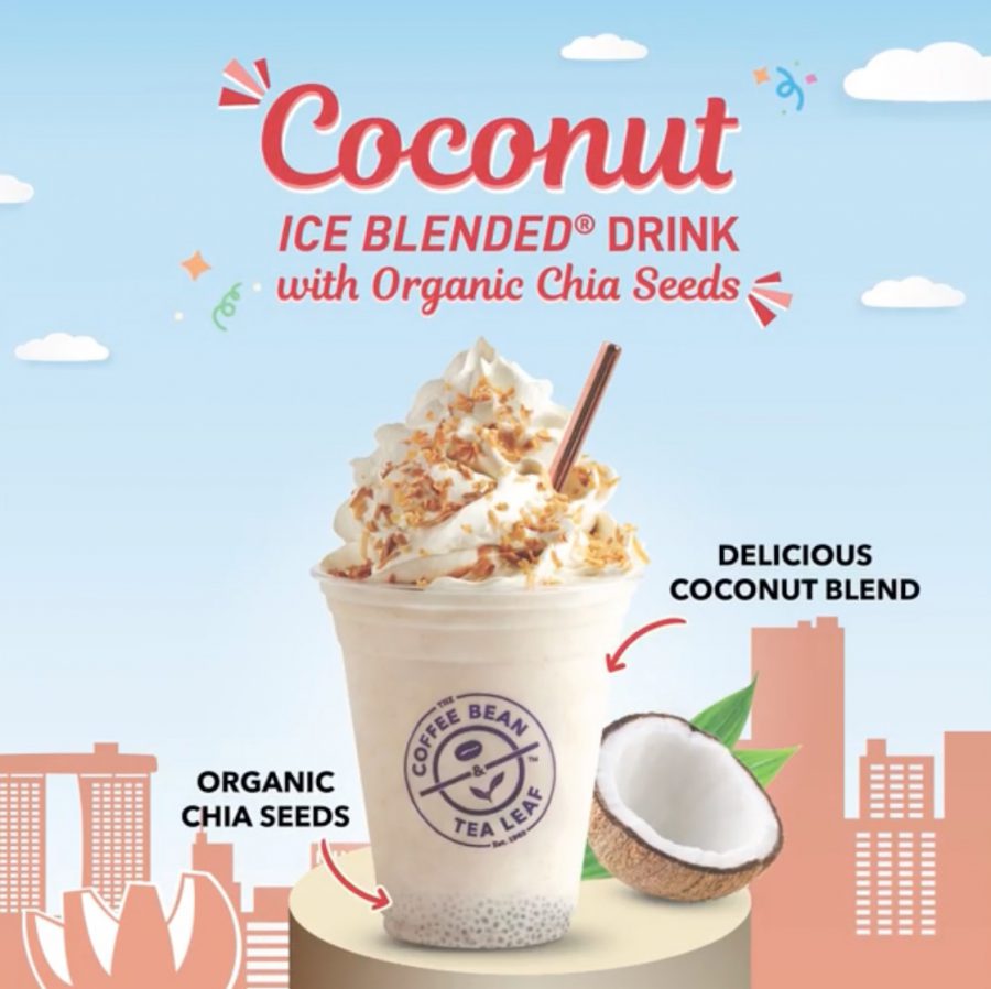 Coffee Bean launches Coconut Ice Blended Drink for 5.60, even has