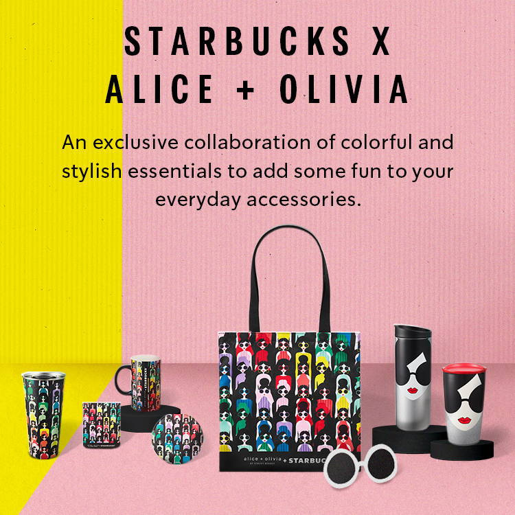 Starbucks x Alice + Oliva Collection launching on Sep 29 features