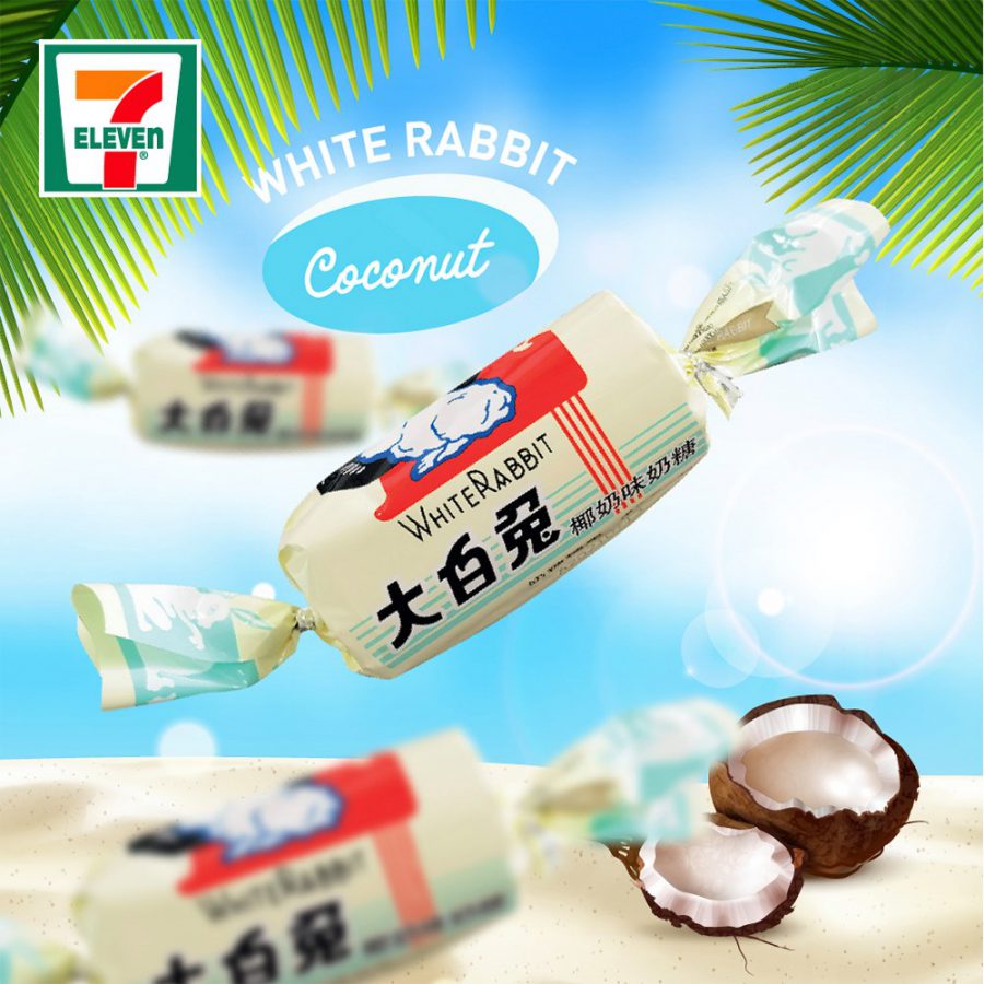 7-Eleven launches White Rabbit Candy infused with Coconut, Coffee ...