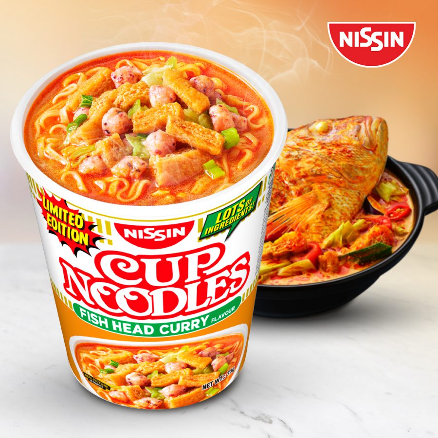 Nissin S'pore launches Limited Edition 'Fish Head Curry' Cup Noodles in