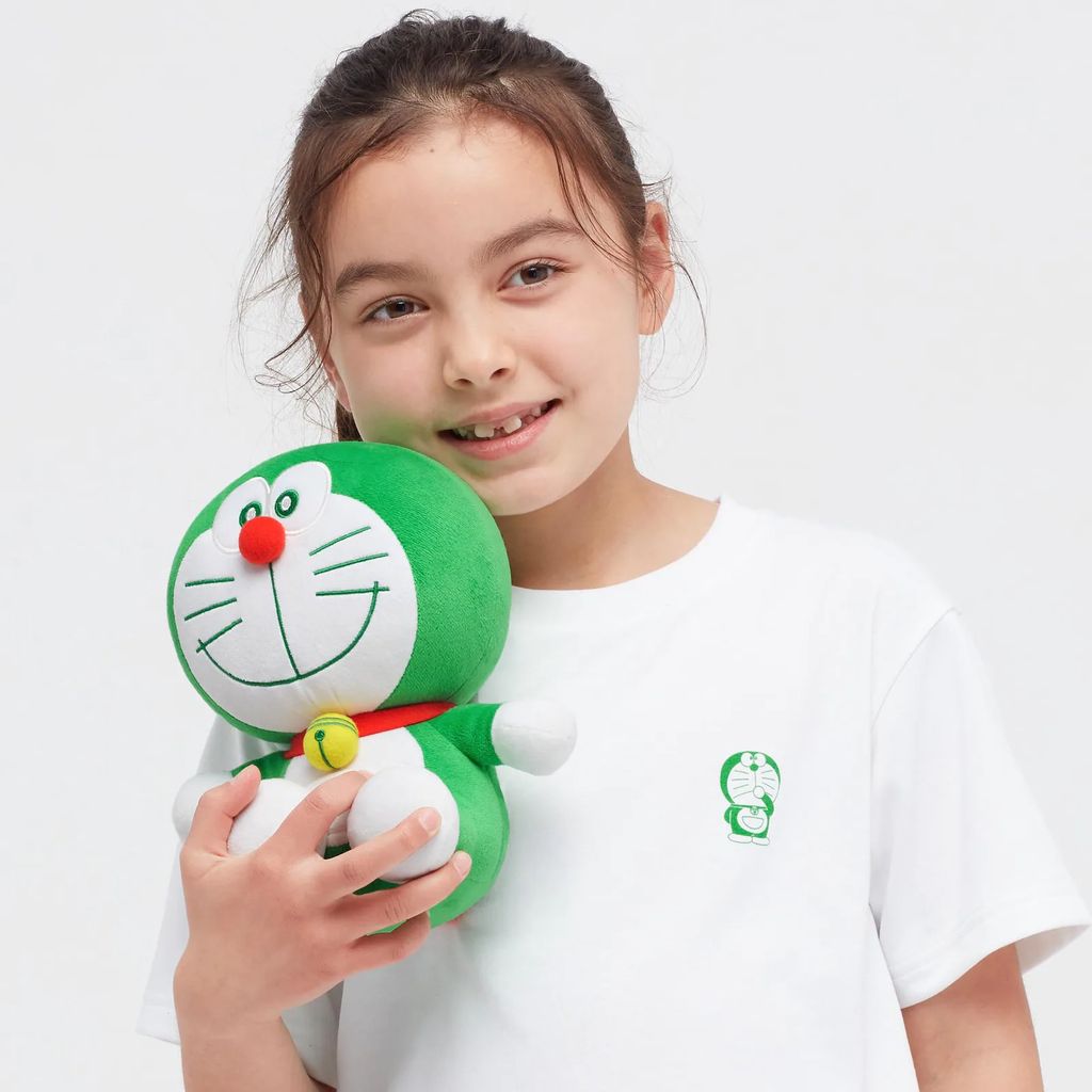 UNIQLO S'pore launching Green "Sustainability Mode" Doraemon Plushie
