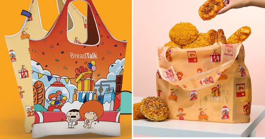 BreadTalk giving FREE Limited Edition 'Song Song' Reusable Bags till ...