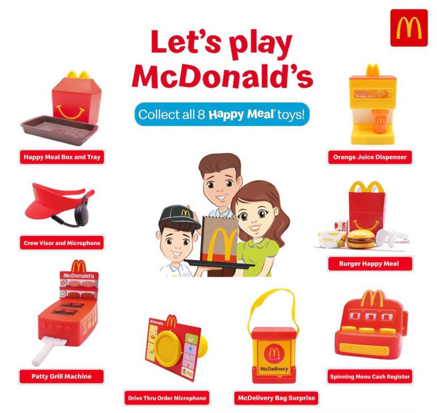 McDonald's S'pore has "Let's Play McDonald's" Happy Meal Toys that lets