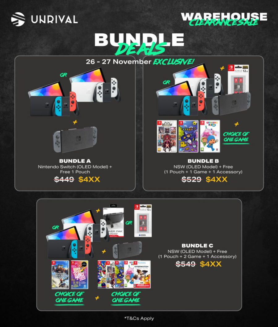 Games & Console Warehouse Sale in Ubi has up to 90 OFF lots of titles