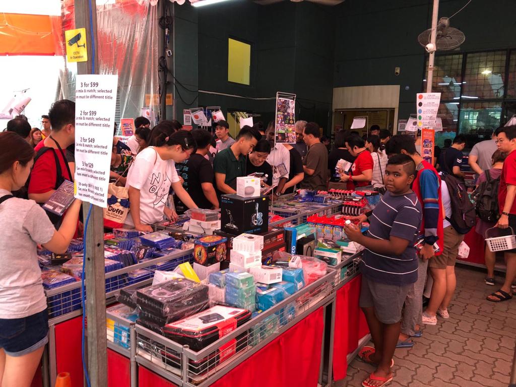 Games & Console Warehouse Sale in Ubi has up to 90 OFF lots of titles