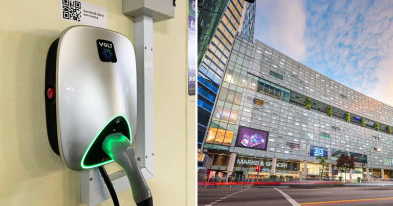 313@somerset to offer FREE Weekday EV Charging via Keppel Volt Chargers ...