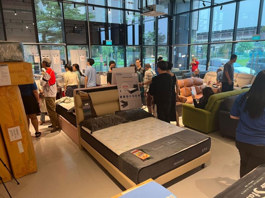 Four Star MidYear Stock Clearance Sale in Yew Tee has up to 90 OFF lots of Beds, Mattresses