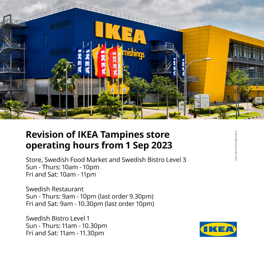 All IKEA Restaurants in S'pore have Kids Eat FREE Promotion till Sep 8