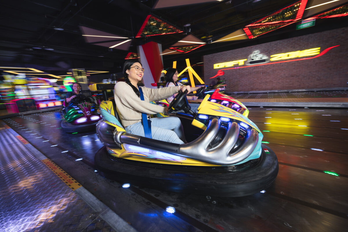 Timezone Jurong Point launches S'pore's 1st Indoor Drift Bumper Cars