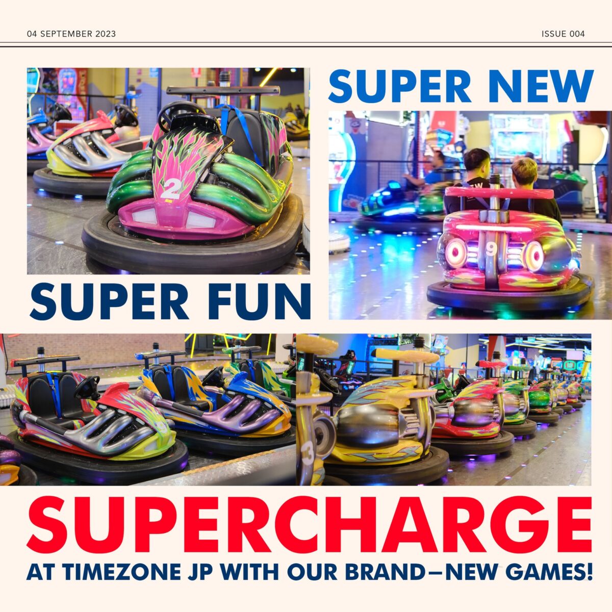 Timezone Jurong Point launches S'pore's 1st Indoor Drift Bumper Cars