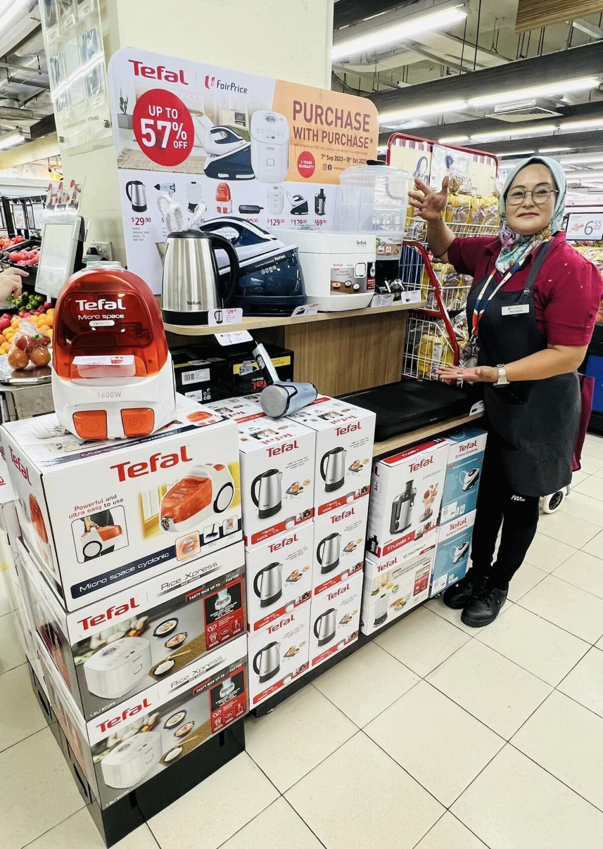 FairPrice has PWP Offers on Tefal Home & Kitchen Appliances from as low