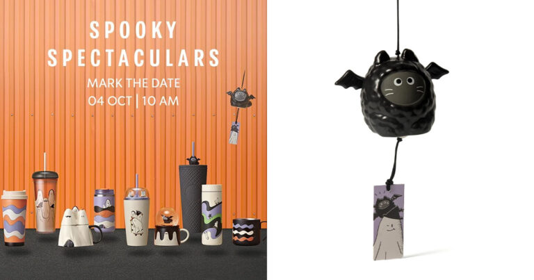 Starbucks launching Spooky Collection on Oct 4, has a Kitten Bat Wind