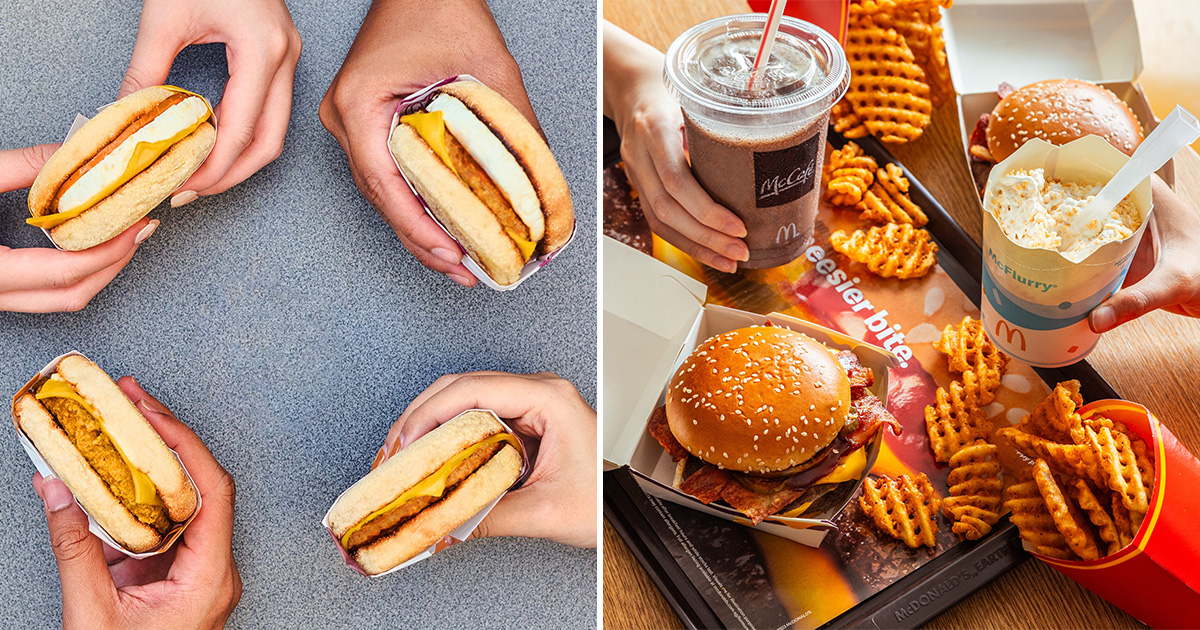 McDonald’s has 1-FOR-1 Breakfast Deluxe & McMuffins, 50% OFF Quarter Pounder Meal & more from Dec 11