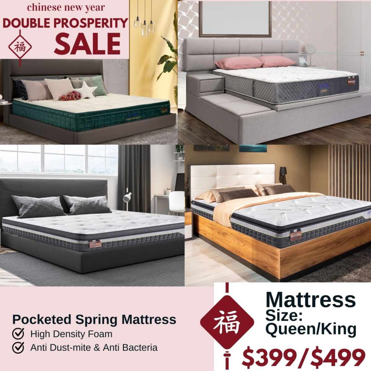 Four Star CNY Double Prosperity Sale in Sungei Kadut has up to 85 OFF