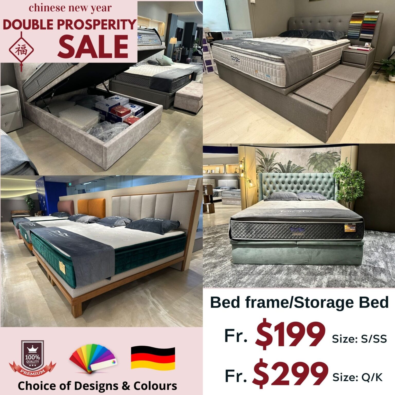 Four Star CNY Double Prosperity Sale in Sungei Kadut has up to 85 OFF