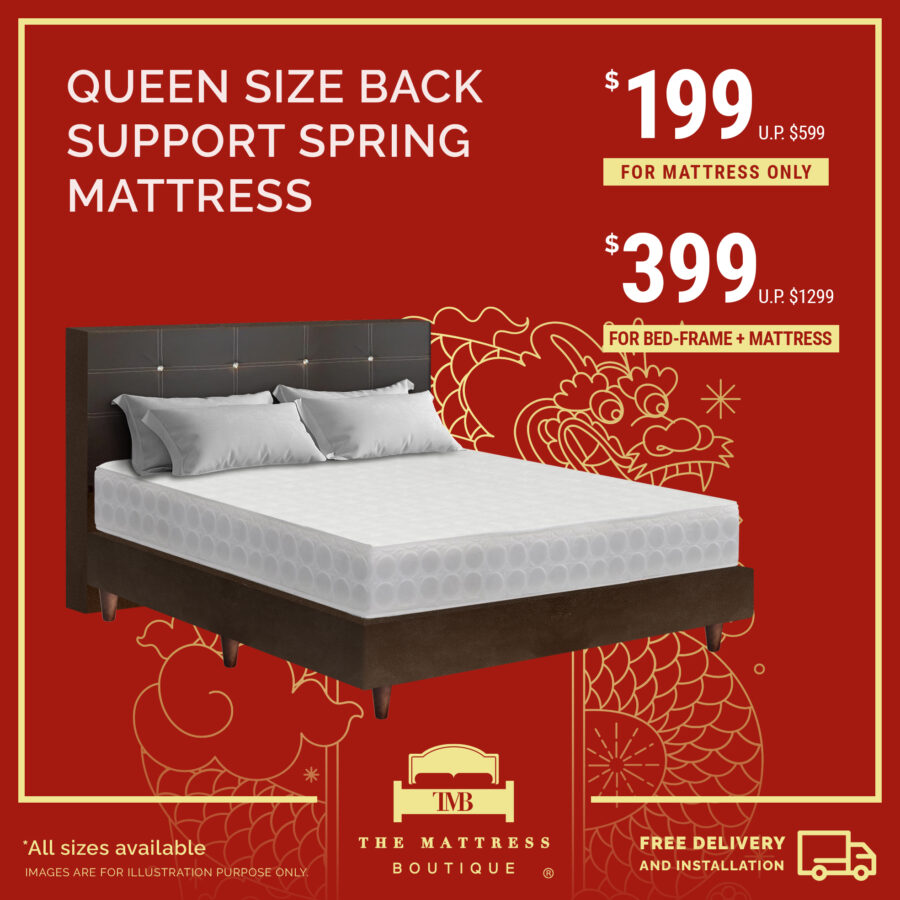 The Mattress Boutique Lunar New Year Sale has up to 70 OFF King Koil