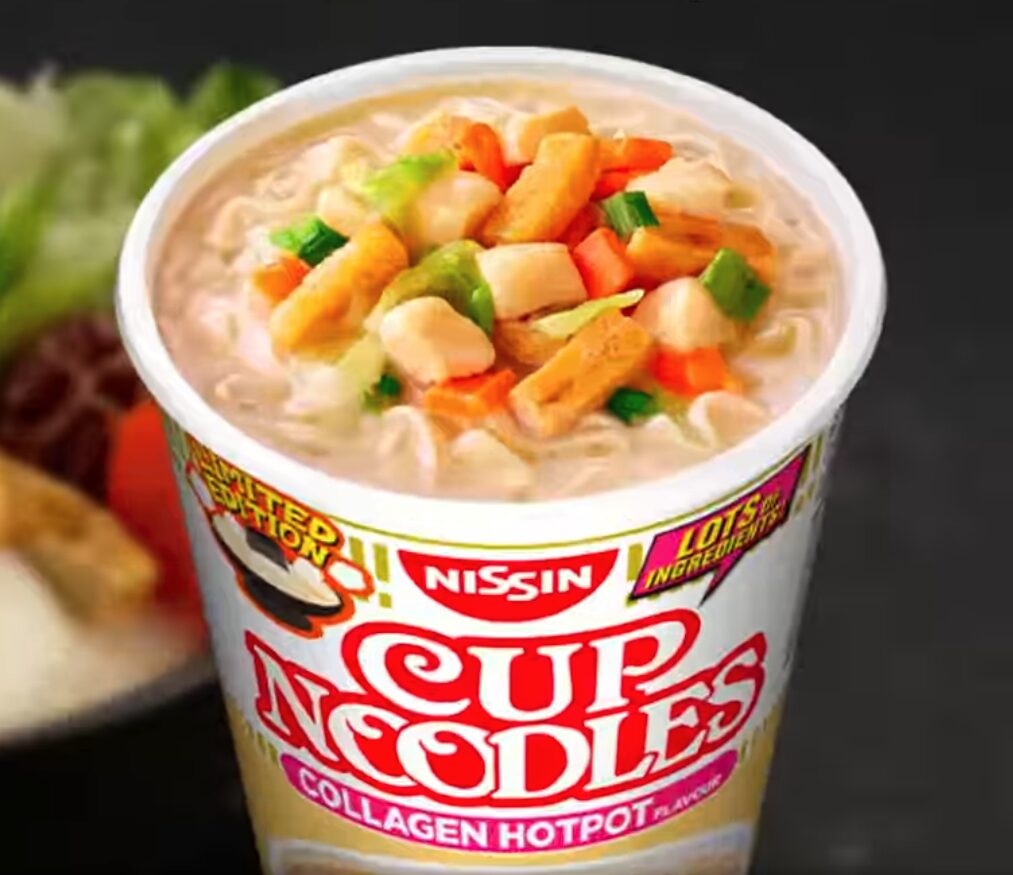 Nissin launches Limited Edition Collagen Hotpot Cup Noodles in S'pore