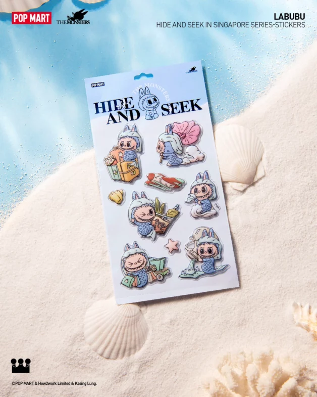 ポップマート LABUBU HIDE AND SEEK IN SINGAPORE Pop Mart Labubu Hide and Seek In Singapore Series Vinyl
