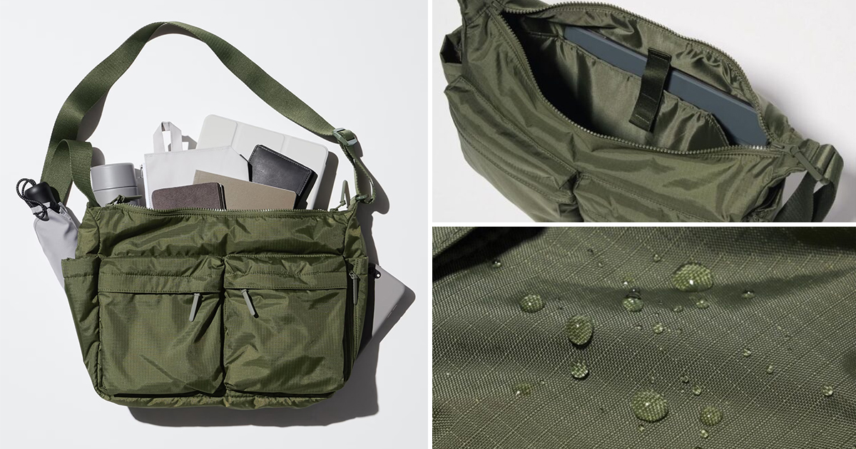 UNIQLO’s Best-Selling Multi Pocket Shoulder Bag Drops to S$29.90 for a Limited Time Till June 26