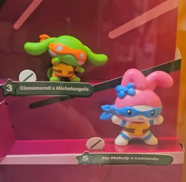 マクドナルド｜マレーシア限定 TMNT×サンリオコラボ（第1弾・第2弾 計4種） McDonald's Malaysia | 8 Teenage Mutant Ninja Turtles x Hello