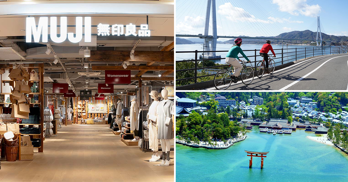 MUJI S’pore Launches Scenic 4D3N Cycling Tour Across Hiroshima’s Islands and Heritage Sites