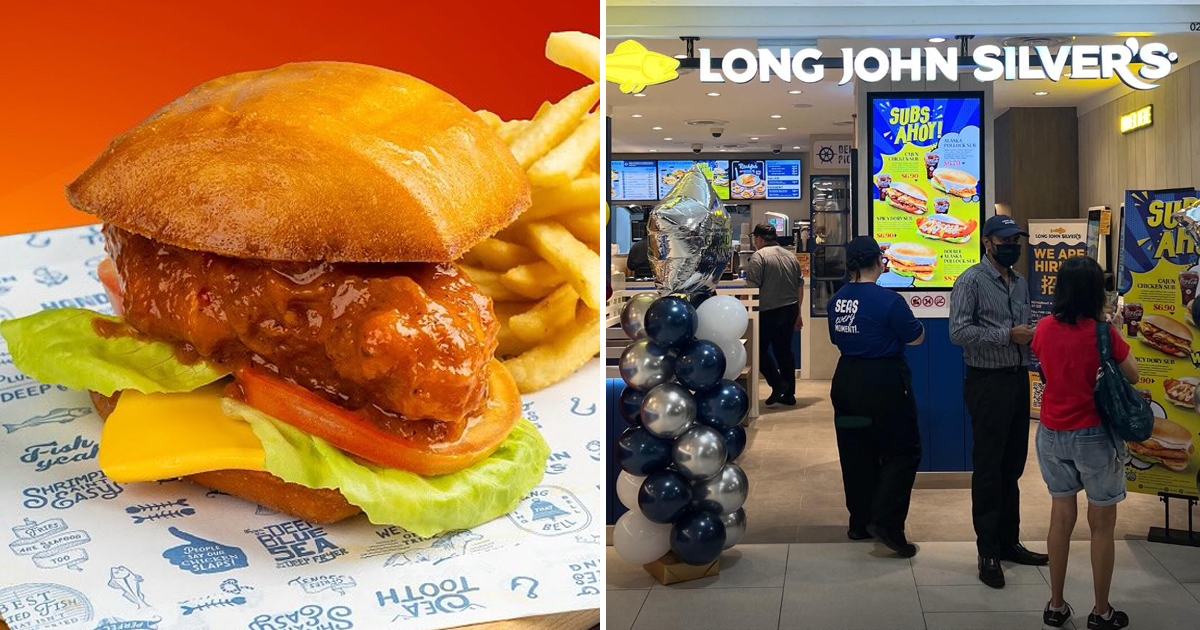 Long John Silver’s Unveils Chilli Crab Mantou Burgers & Spicy Chicken Nuggets for S’pore National Day 2025