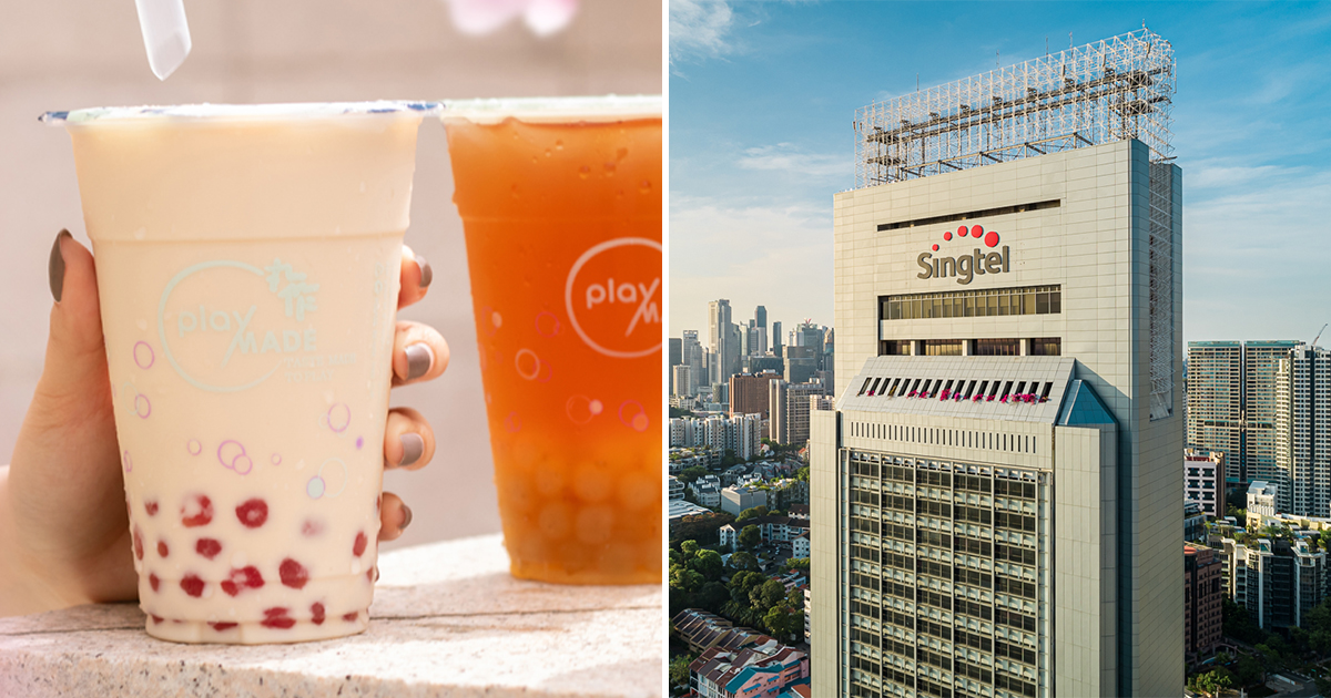 FREE PlayMade Chrysanthemum Milk Tea for Singtel Users Till July 25 — Here’s How to Redeem It