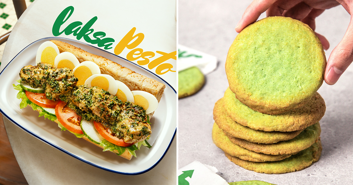 Subway S’pore Celebrates SG60 with Laksa Pesto Sub and Return of Pandan Cookie from July 23