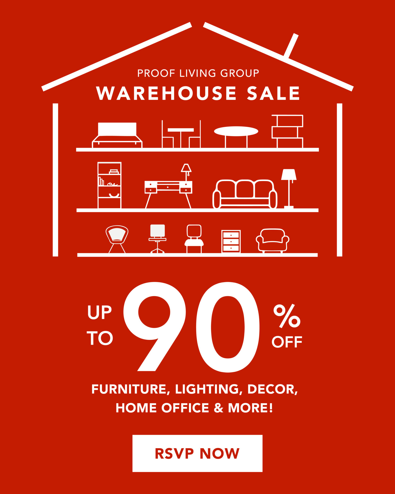 Proof Living Group’s Mega Warehouse Sale Returns from July 25 With Up ...