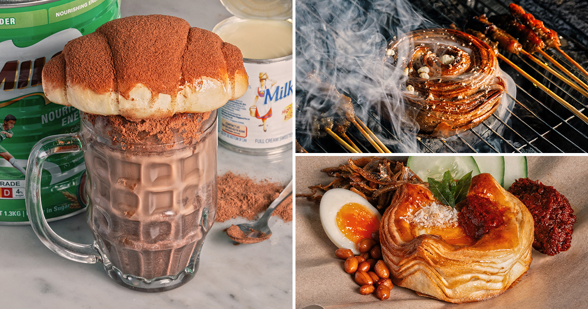 TBB x Lau Pa Sat Unveil Satay Kouign Amann, Nasi Sambal Danish, Milo Shio Pan & More for SG60