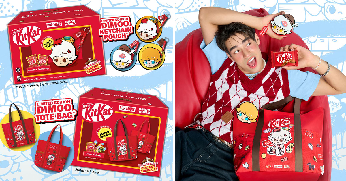 KITKAT S’pore Teams Up with POP MART to Launch First-Ever DIMOO Blind Box Collection