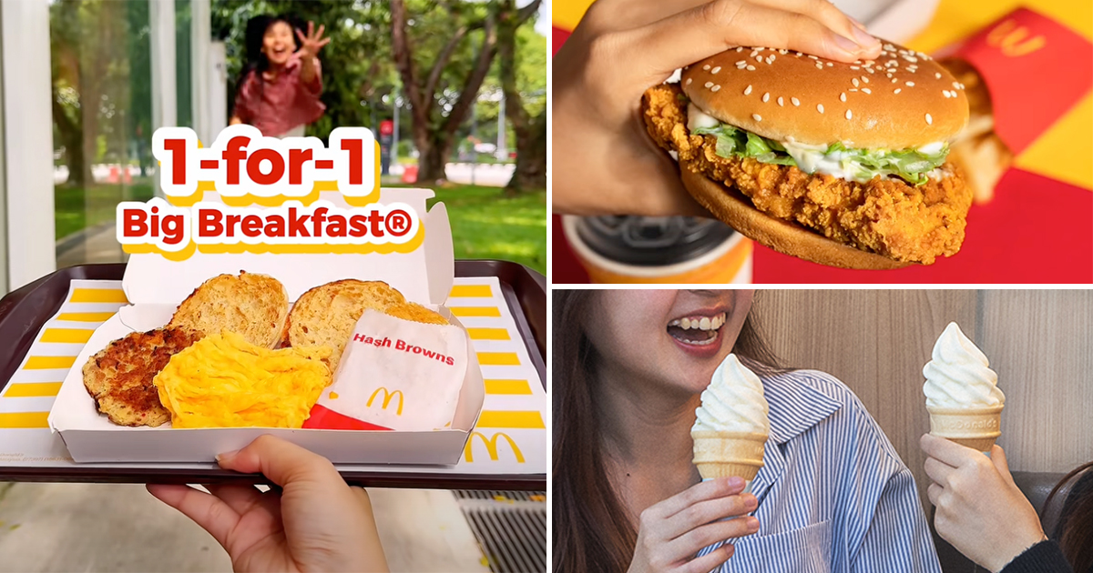 McDonald’s Launches Fresh Deals Including $6 McSpicy Meal, 1-FOR-1 Big Breakfast & More Till August 10