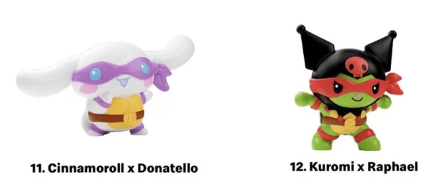 McDonald's Launching Teenage Mutant Ninja Turtles x Hello Kitty