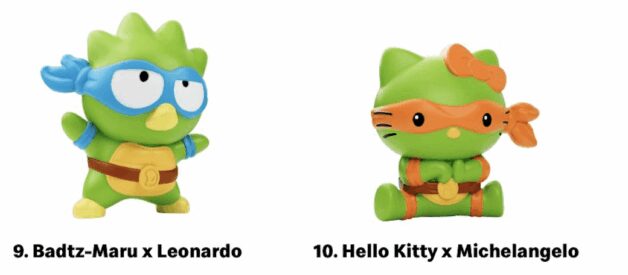 McDonald's Launching Teenage Mutant Ninja Turtles x Hello Kitty