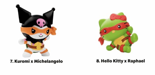 McDonald's Launching Teenage Mutant Ninja Turtles x Hello Kitty