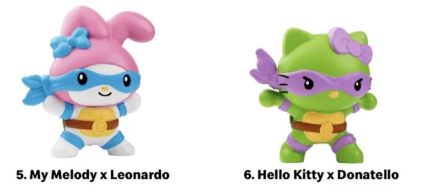 McDonald's Launching Teenage Mutant Ninja Turtles x Hello Kitty