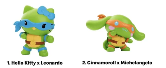 McDonald's Launching Teenage Mutant Ninja Turtles x Hello Kitty