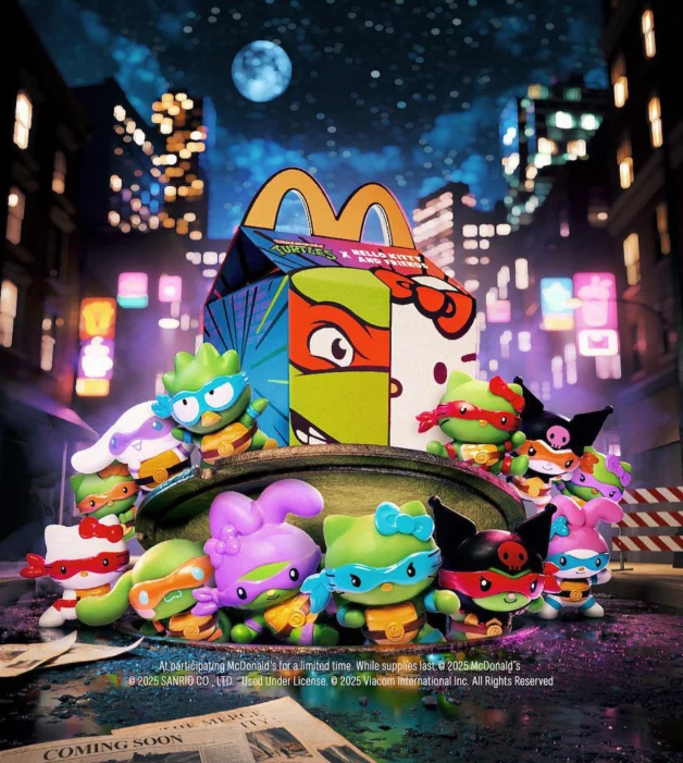 海外限定 TURTLES×HELLO KITTY/ ハッピーセットシナモンロール 海外限定 TURTLES×HELLO KITTY/ ハッピーセットシナモンロール