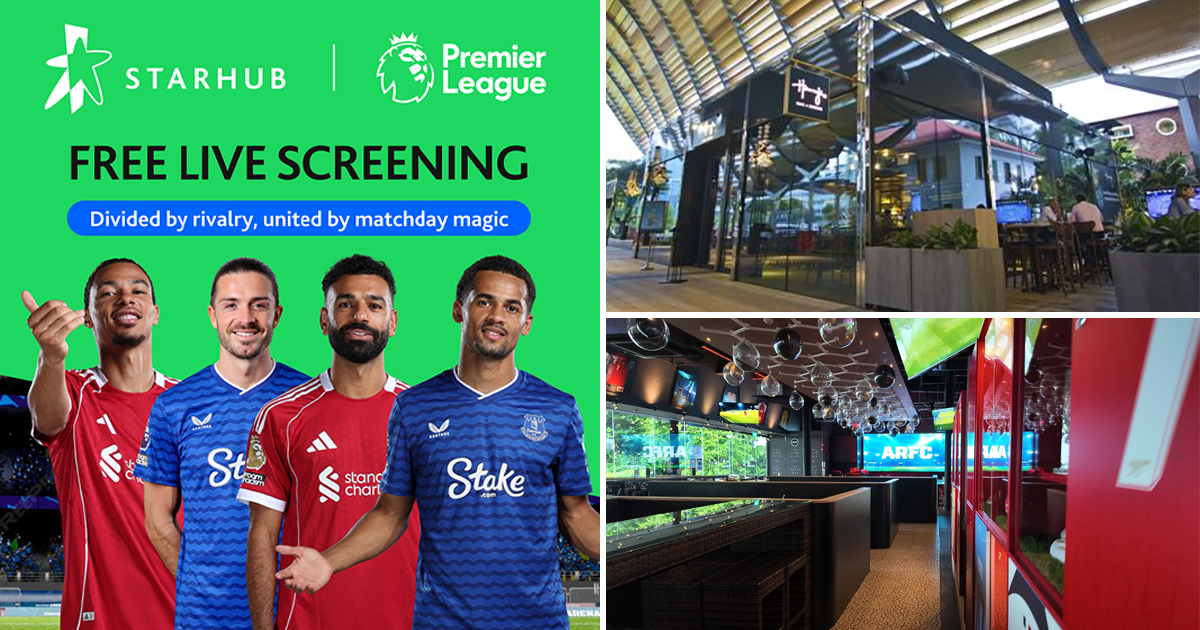 StarHub Brings FREE Live Screening of Liverpool vs Everton to 3 Spots Across Singapore on Sept 20