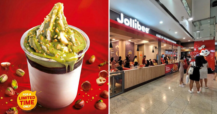 Jollibee S'pore Launches New Pistachio Crunch Sundae with Creamy