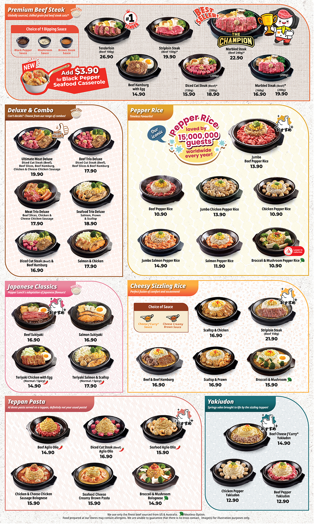 Pepper Lunch Launches Flash-to-Redeem Weekend Promotion With 20% OFF Ala  Carte Mains Till Dec 28 | Great Deals Singapore