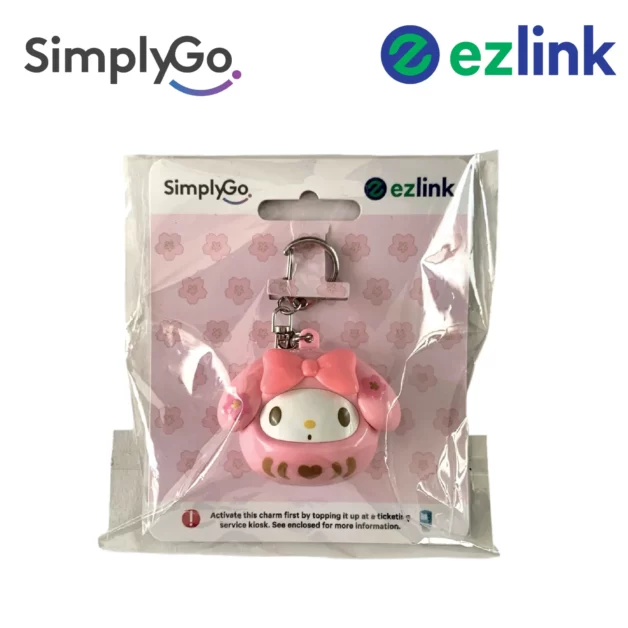 Sanrio's My Melody Gets a Daruma-Inspired SimplyGo EZ-Link Charm
