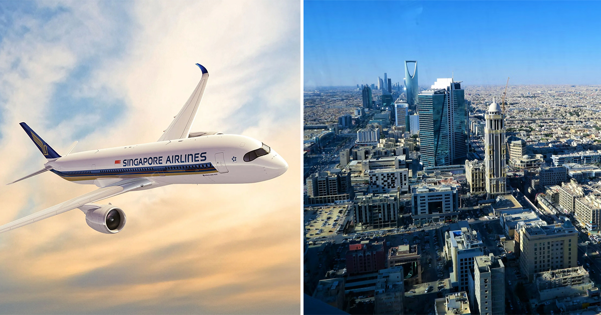 Singapore Airlines to Launch Non-Stop Flights to Riyadh from Singapore ...