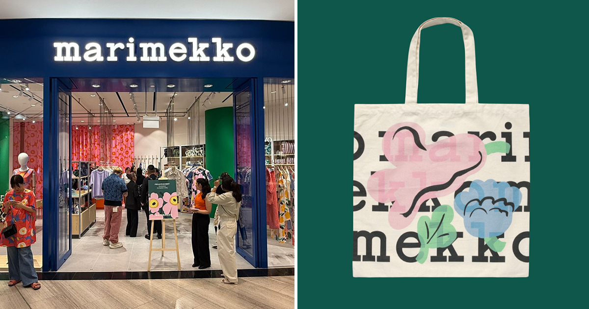 Marimekko Singapore Opens at Jewel Changi Airport with FREE Tote