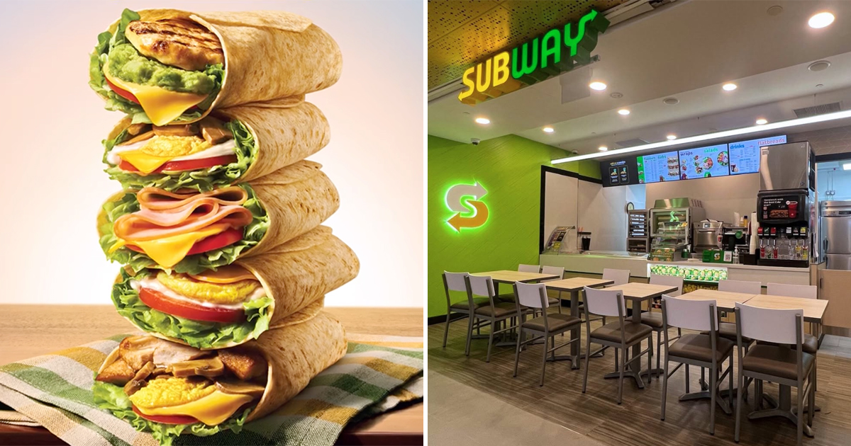 Subway Singapore Offers 1-FOR-1 Breakfast Wraps With Any Coffee Set On September...